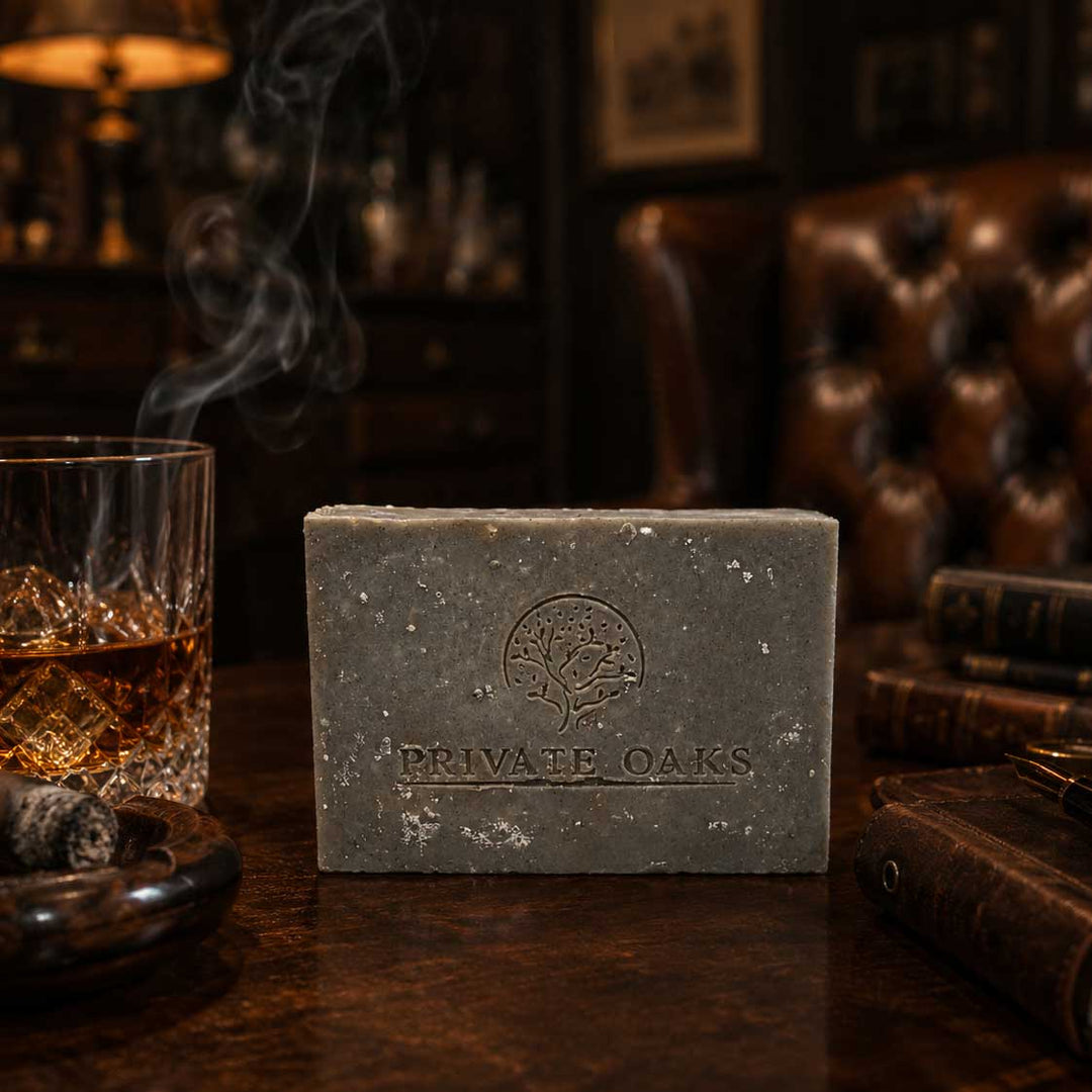 Soap on table