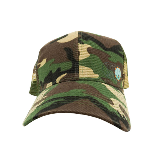 Camo Trucker Hat | Spark Change