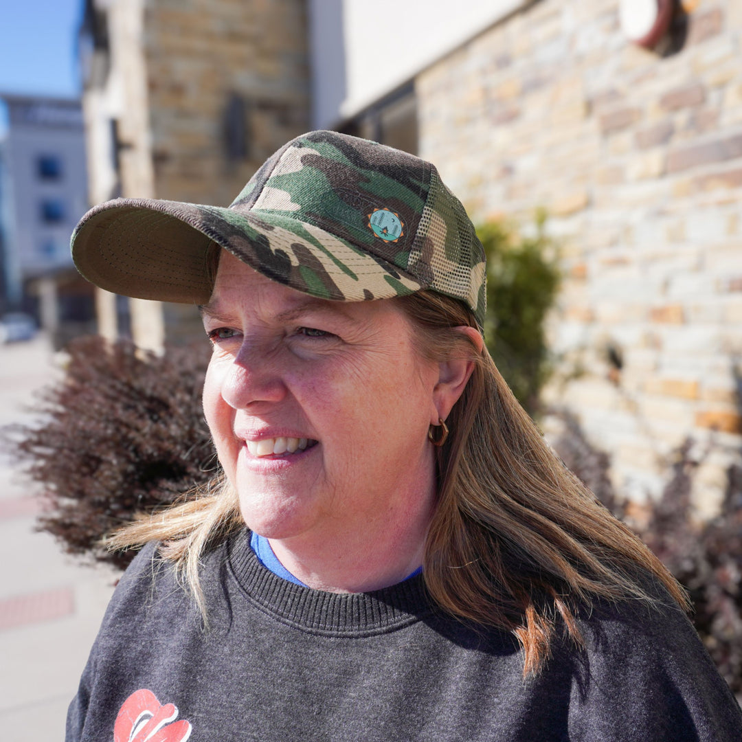 Camo Trucker Hat | Spark Change