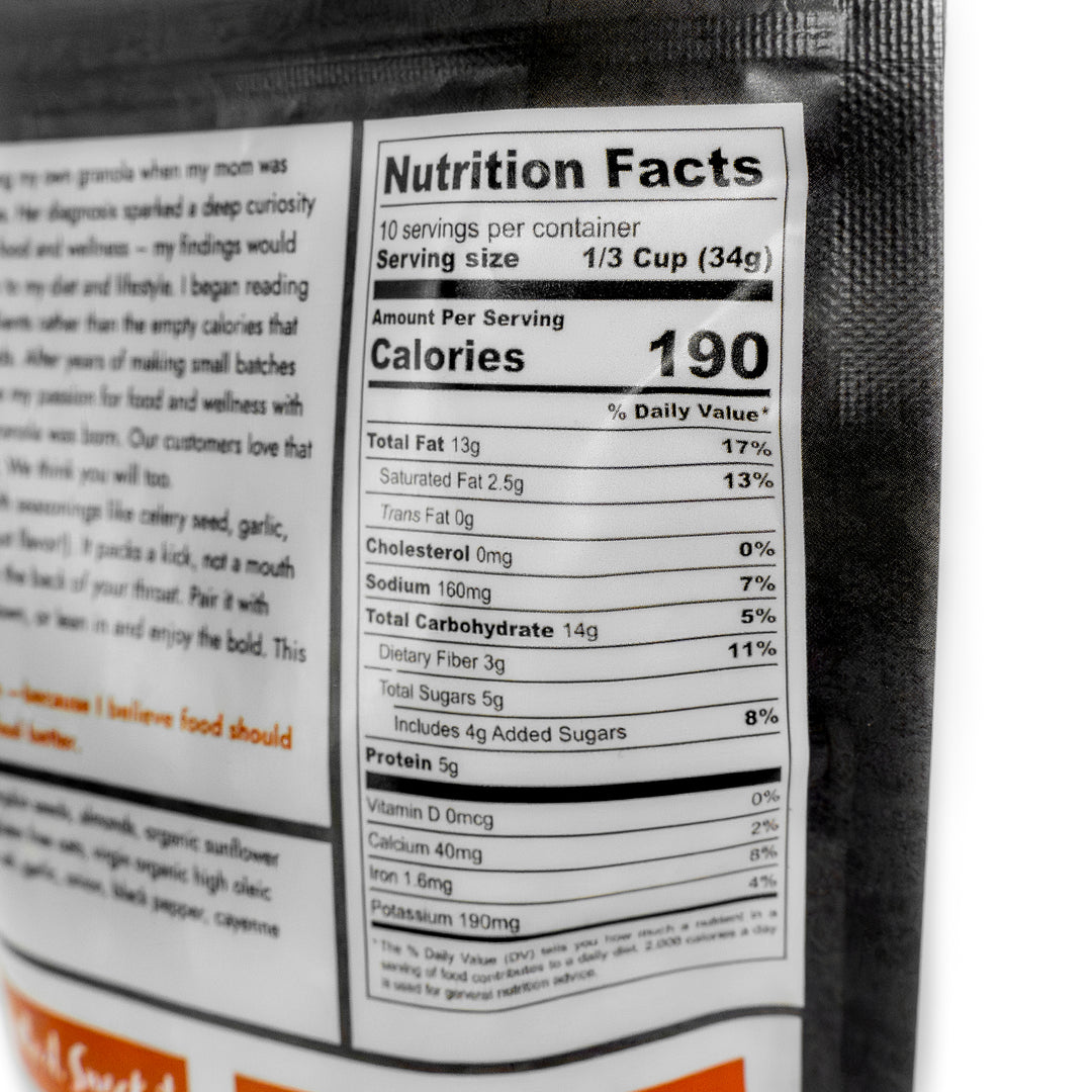 Spicy Bloody Mary Granola | 12 oz | Grounded Granola