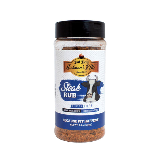 Steak Rub | 9.9 oz | Gluten Free | Fat Boy Hickman's BBQ