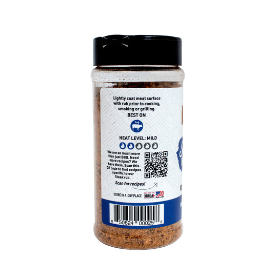 Steak Rub | 9.9 oz | Gluten Free | Fat Boy Hickman's BBQ