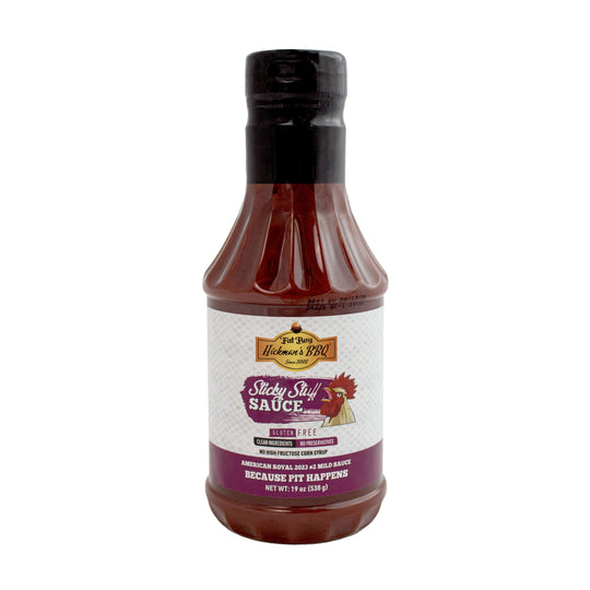 Sticky Stuff BBQ Sauce | 19 oz. | Runner-Up 2023 American Royal Best Sauce on the Planet – Mild Category | Gluten Free | Clean Ingredients