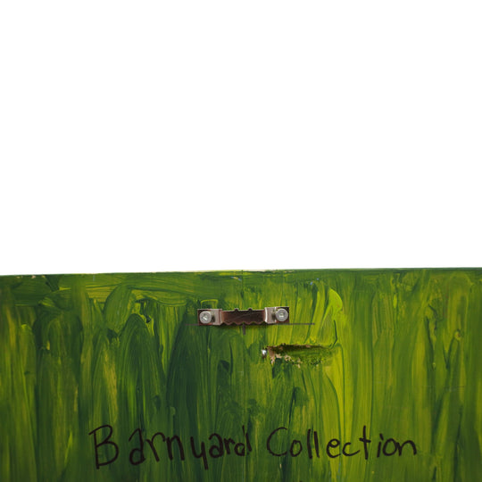 Norris The Rooster | 11 X 11 | Old Wood Canvas | The Painted Attic