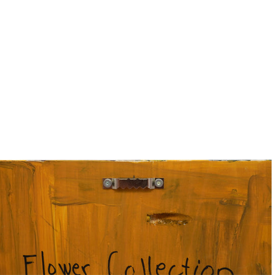 Sunflower Painting | 11 X 11 | Old Wood Canvas | The Painted Attic