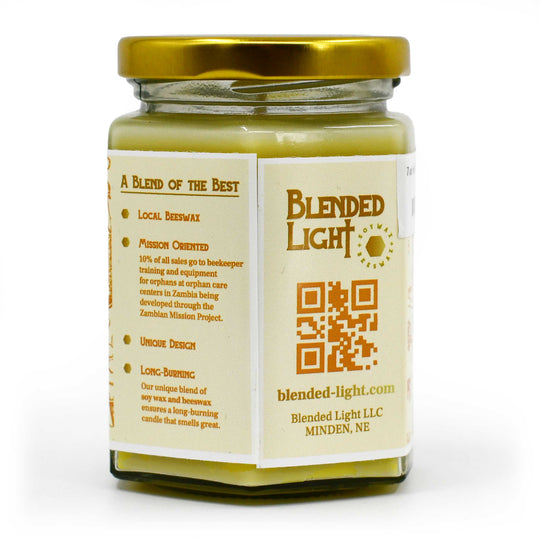 Sweet Honey Scented Candle | Multiple Sizes | Blended Light