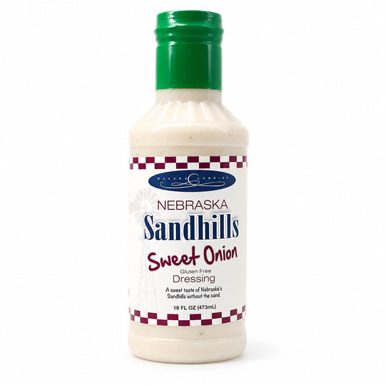 Baker's Candies 16oz Sandhills Sweet Onion Gluten Free Ranch Salad Dressing