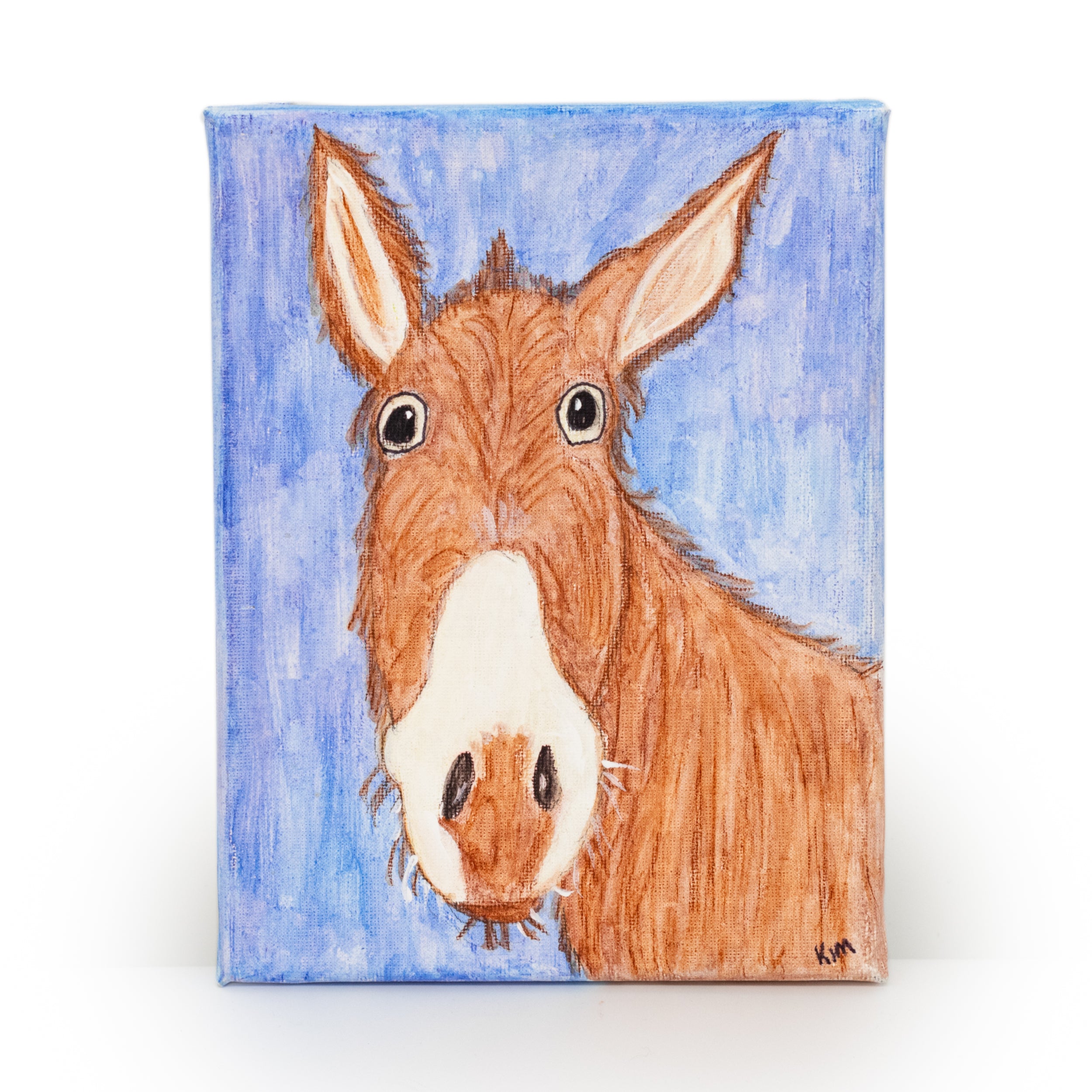 Linda the Donkey Canvas