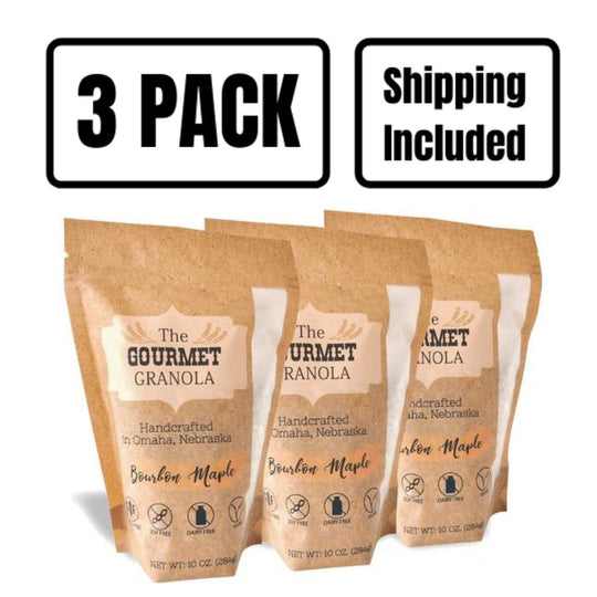 Gourmet Granola Bourbon Maple 3 Pack