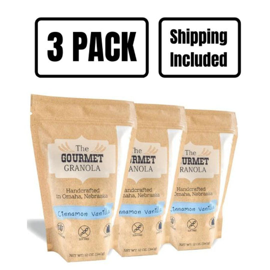 Cinnamon Vanilla Granola 3 Pack