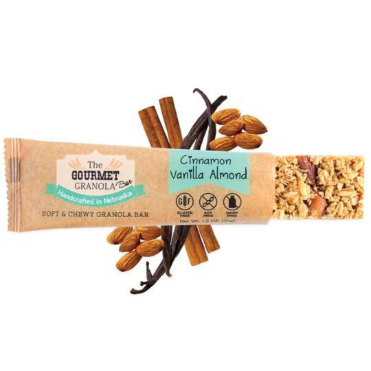 Cinnamon Vanilla Almond Granola Bar