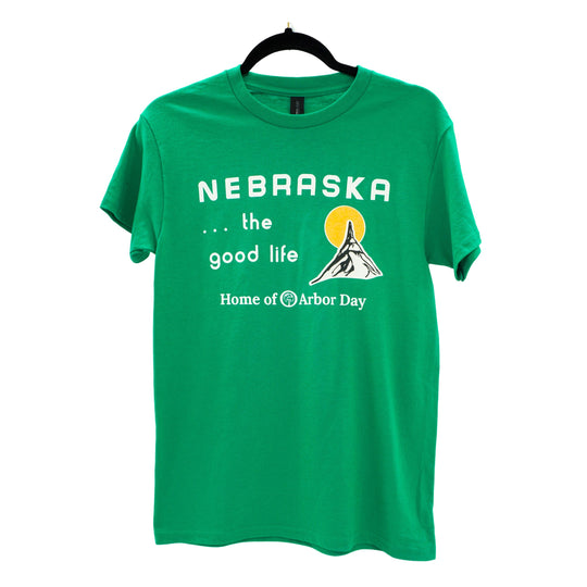 Nebraska The Good Life Chimney Rock T-Shirt | Multiple Sizes | Nebraska State Historical Society