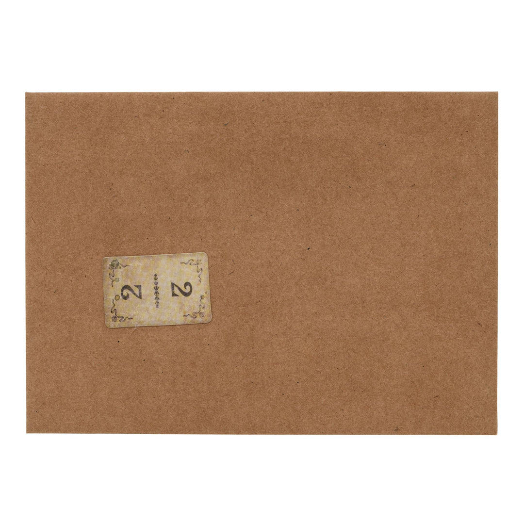 Vintage Junk Journal Card & Envelope Set | 5" x 7" | The Painted Attic