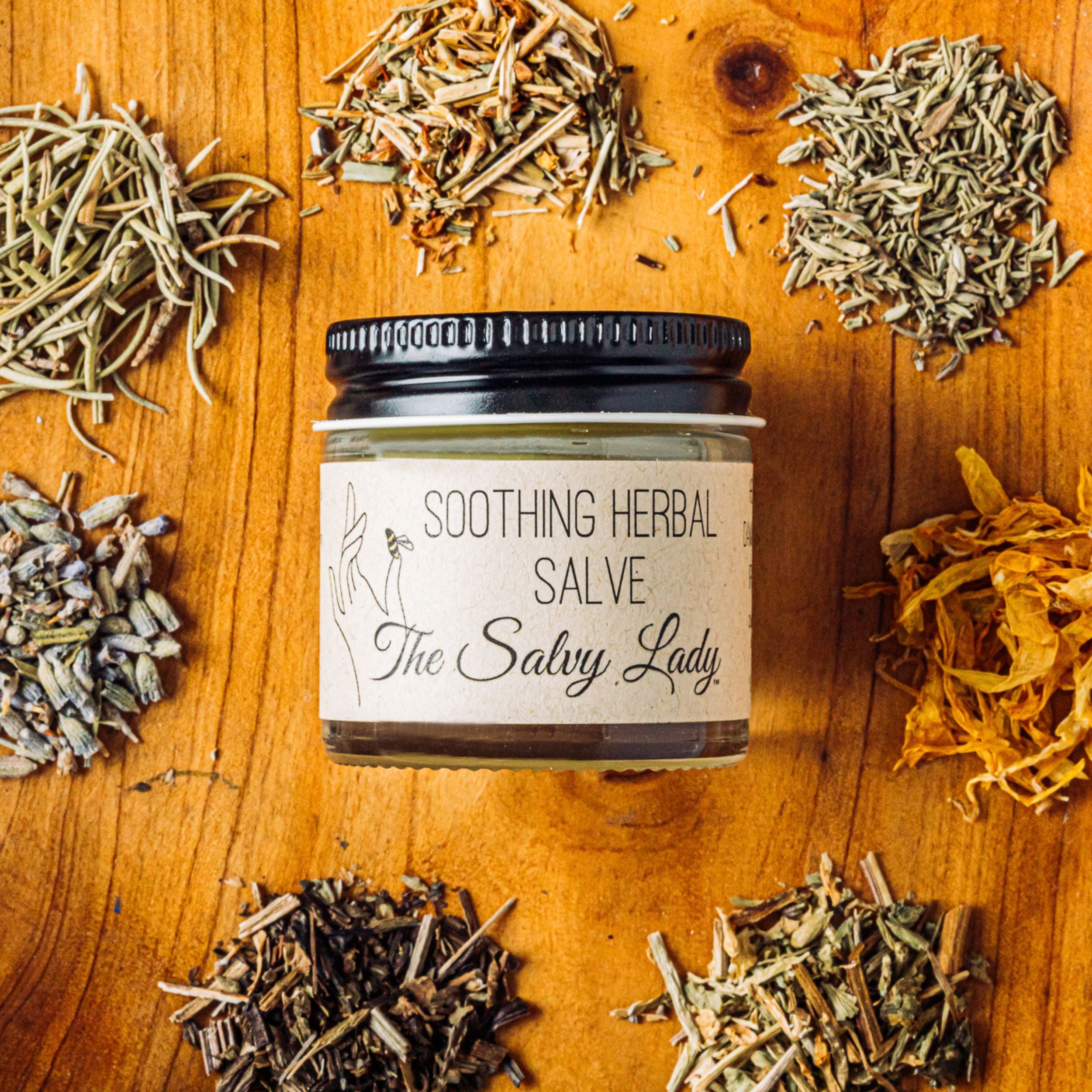 Soothing Herbal Salve | 1 oz. | The Salvy Lady – BuyNebraska.com
