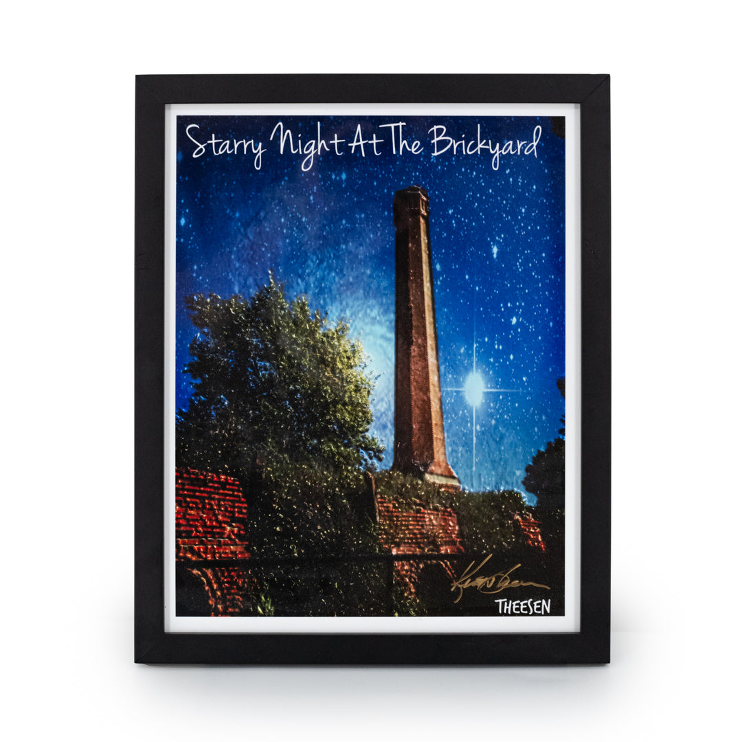 Starry Night At The Brickyard Painting