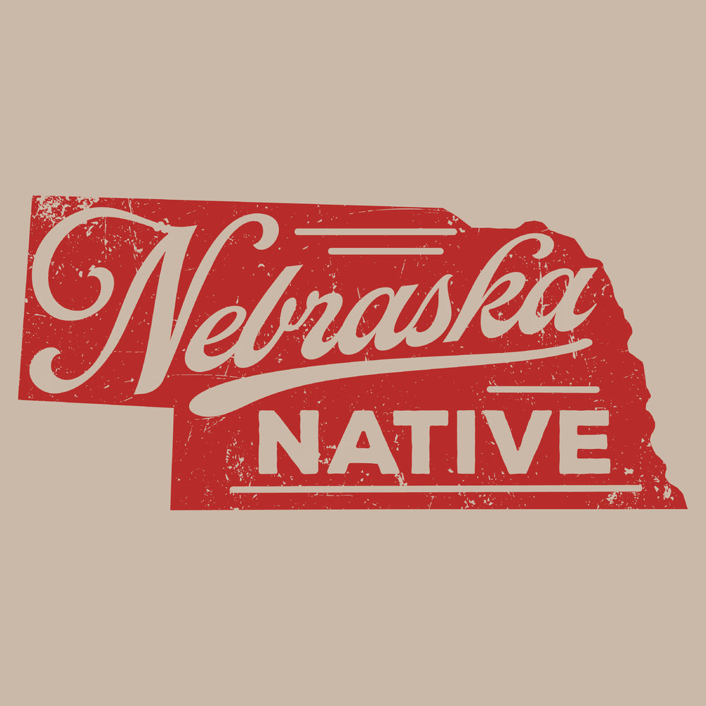 Nebraska Native T-Shirt | Multiple Sizes | The Hex + The Hive