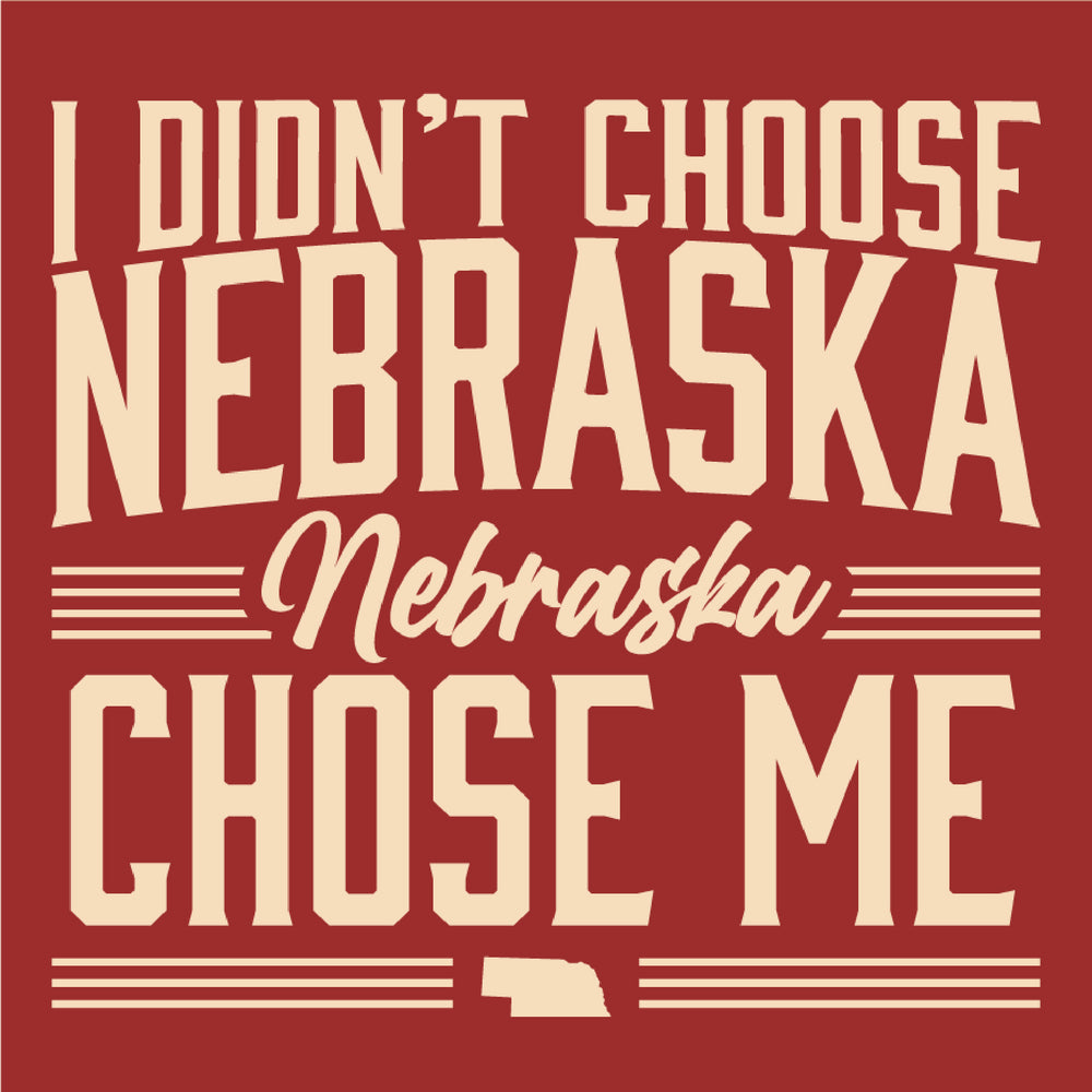 Nebraska Chose Me T-Shirt | Multiple Sizes | The Hex + The Hive
