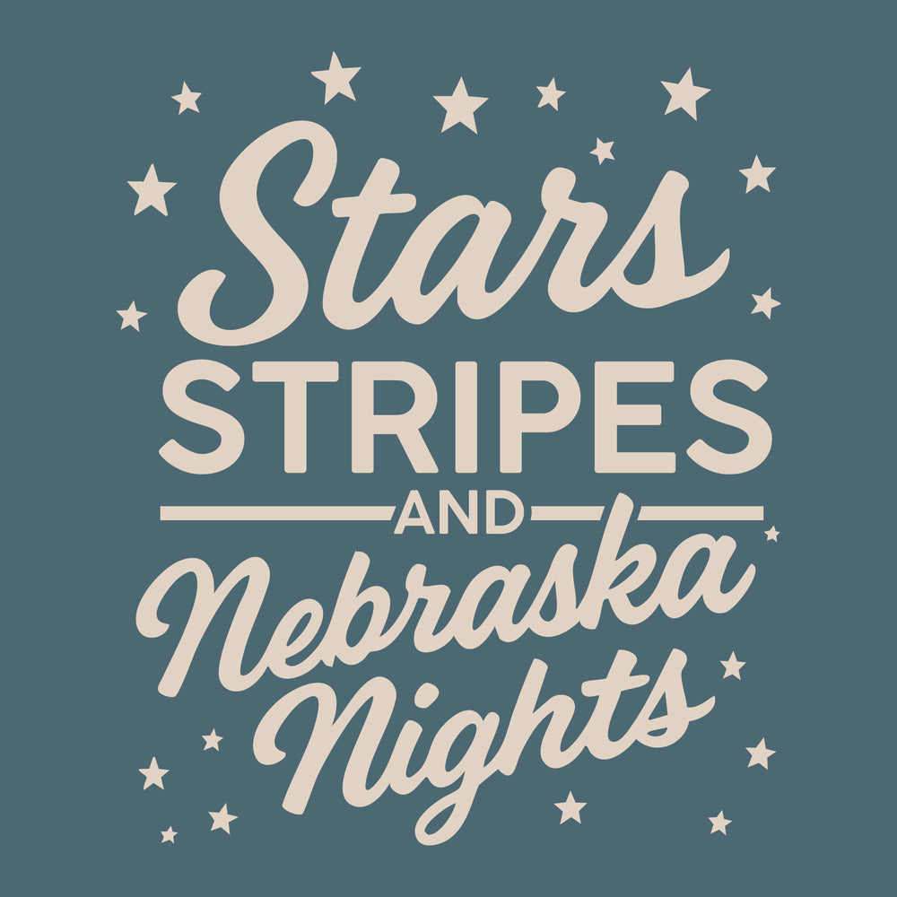 Nebraska Nights T-Shirt | Multiple Sizes | The Hex + The Hive