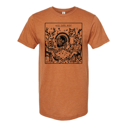 Wild Game Night T-Shirt | Multiple Sizes | The Hex + The Hive