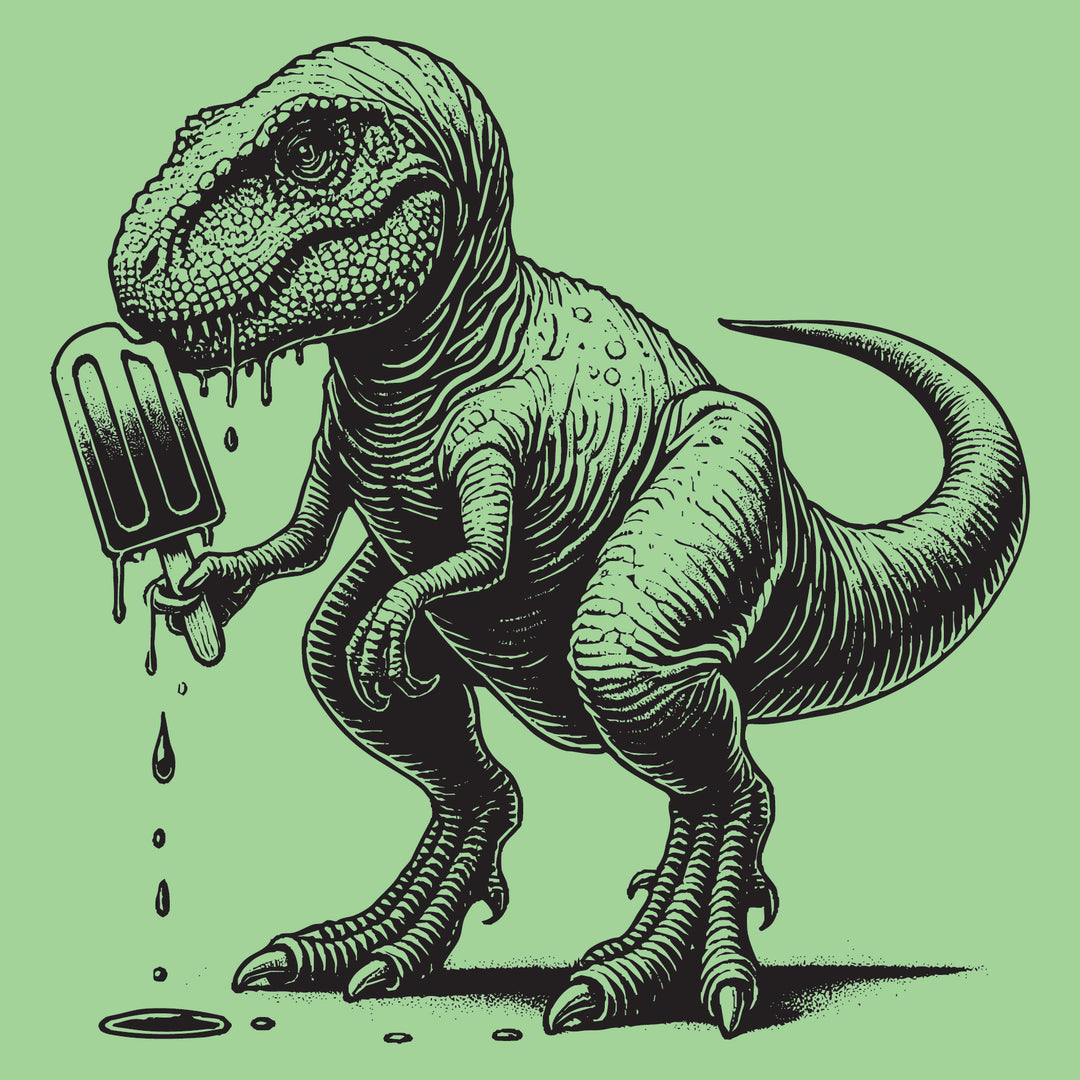 Youth T-Rex Popsicle T-Shirt | Multiple Sizes | The Hex + The Hive