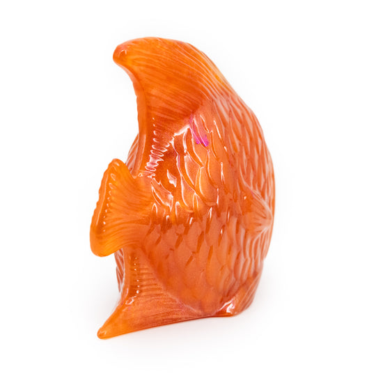 Orange Resin Fish 