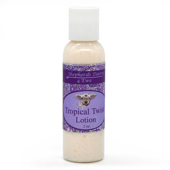 Tropical Twist Lotion | Multiple Sizes | Shepherd's Dairy 4 Ewe