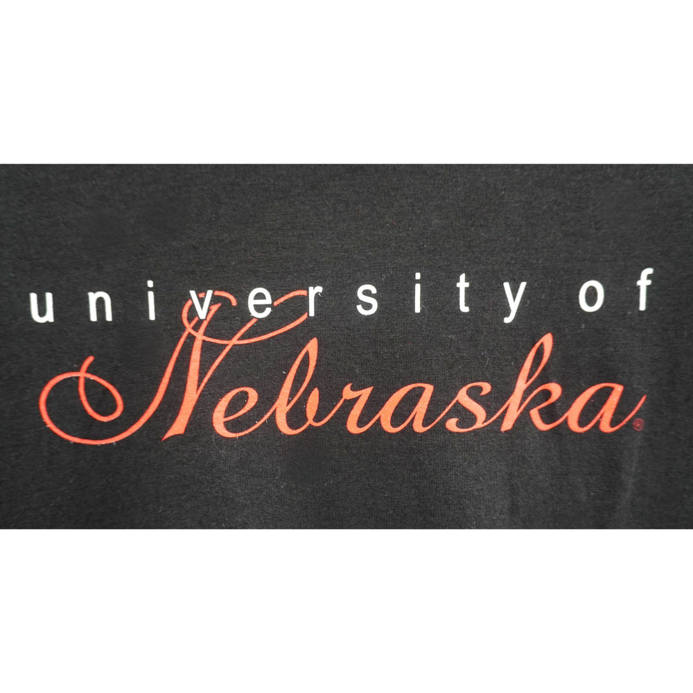 University of Nebraska Women's T-Shirt | Black | Multiple Sizes | Lou's Sporting Goods | 25N20LPC455V