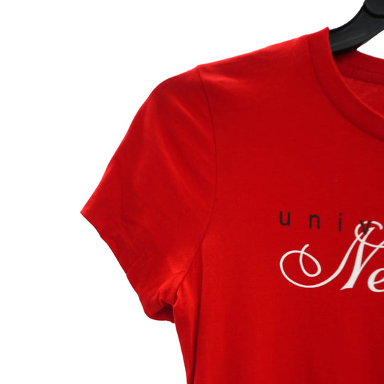 University of Nebraska Women's T-Shirt | Red | Multiple Sizes | Lou's Sporting Goods | 25N20DM104L