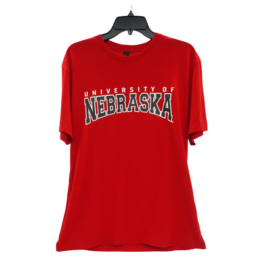 University of Nebraska Unisex T-Shirt | Red | Multiple Sizes | Lou's Sporting Goods | 25N18DT104