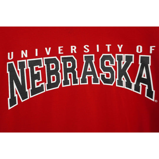 University of Nebraska Unisex T-Shirt | Red | Multiple Sizes | Lou's Sporting Goods | 25N18DT104