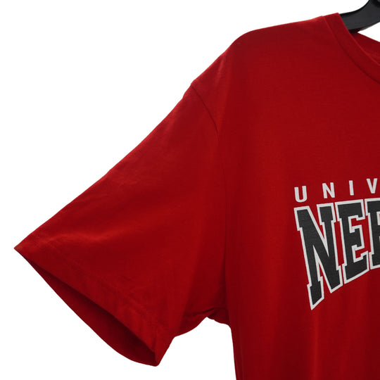 University of Nebraska Unisex T-Shirt | Red | Multiple Sizes | Lou's Sporting Goods | 25N18DT104
