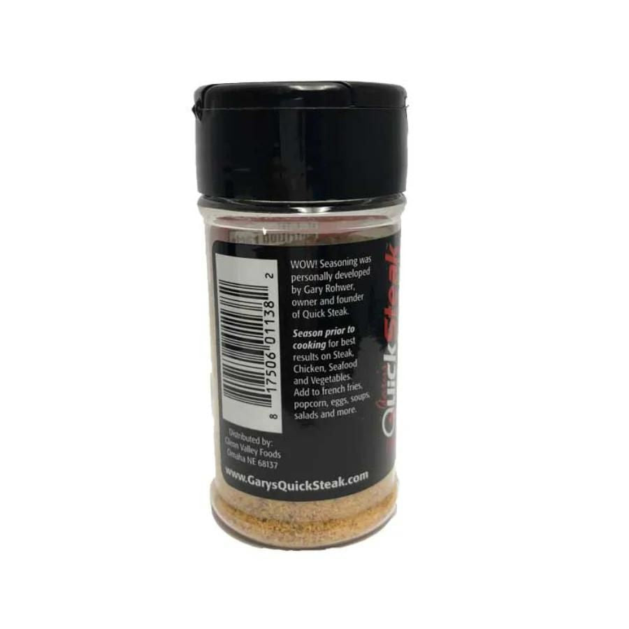 Wow! Seasoning | 3.5 oz. Bottle | Best Multipurpose Seasoning | No MSG | Savory and Satisfying Flavor | Pack of 6