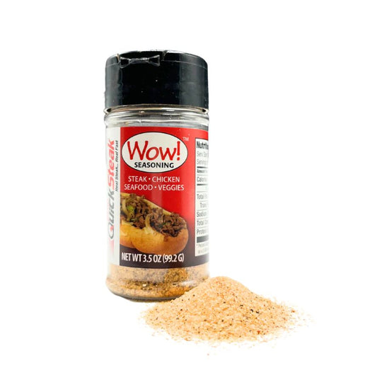 Gary's Wow! Seasoning on a white background