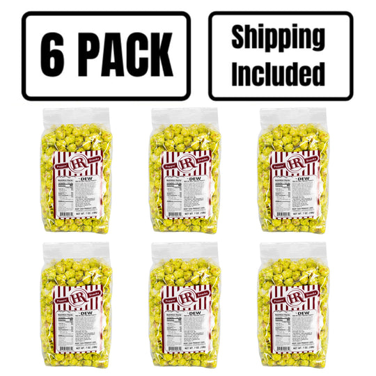 6 Pack Shipping Included Dew Popcorn 