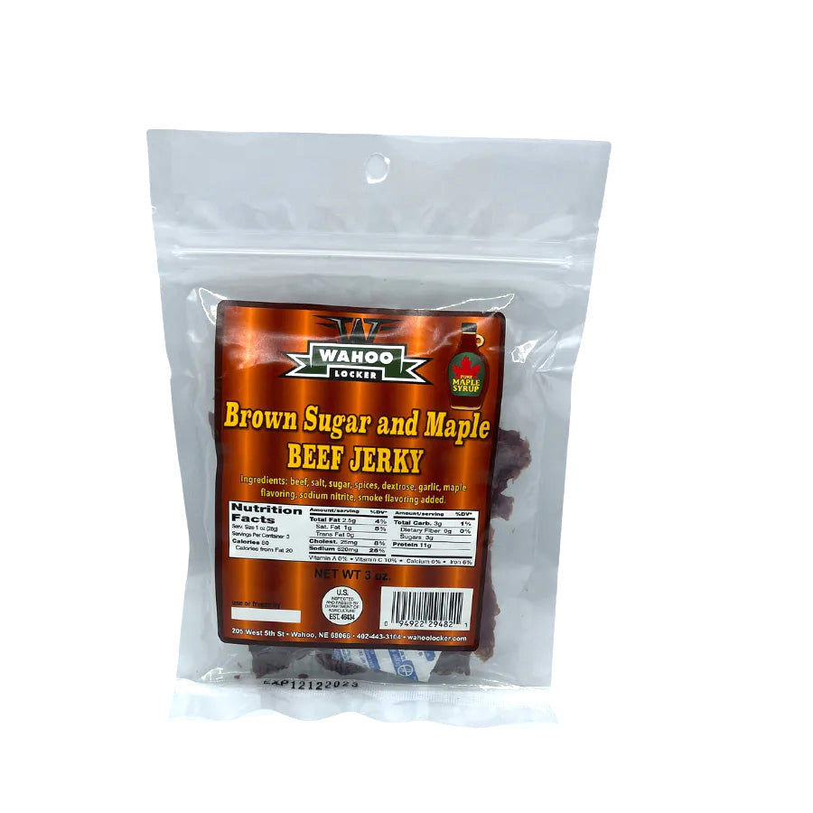 Brown Sugar and Maple Beef Jerky