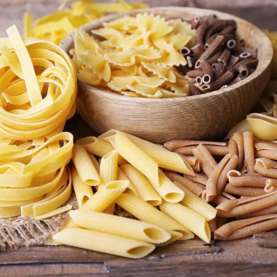 Radiatori Pasta | Hand Made Artisan Pasta | Small, Squat Pasta Shape | Works Well With Thicker Sauces | Used In Casseroles, Salads, & Soups | Pagoda Pasta | Pairs Nicely With Zinfandel Or Cabernet Franc Wine | Nebraska Pasta