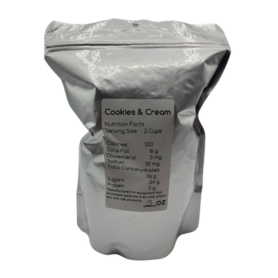 Cookies and Cream Flavored Popcorn | Easy and Delicious Snack | Flavor Packed | Made in Small Batches | Locally Grown Kernels | 5 oz. Bag