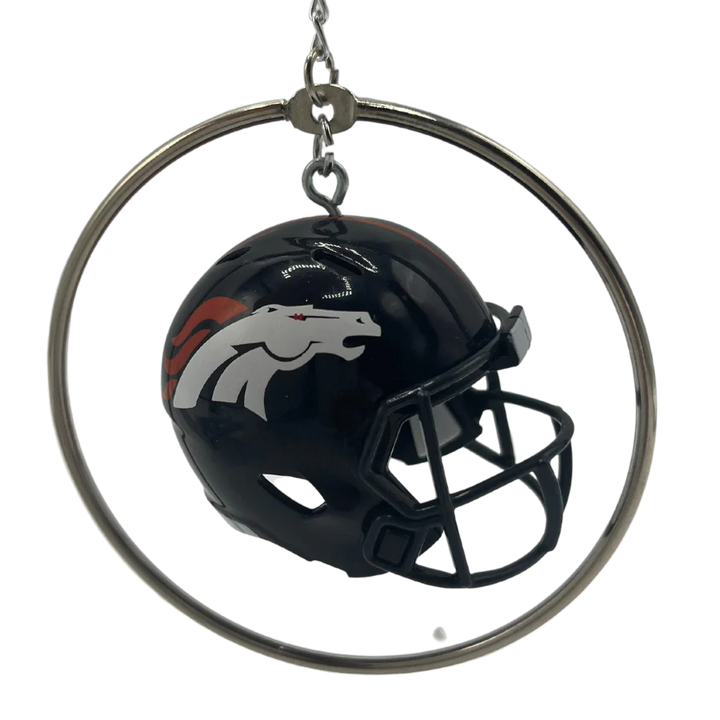 Denver Broncos Helmet Figurine
