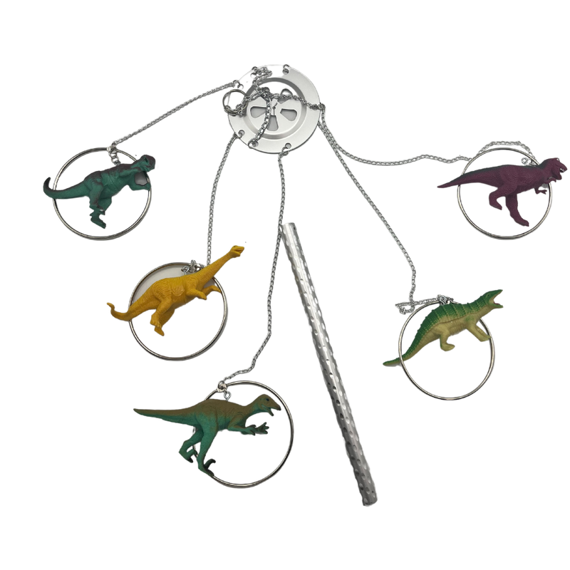 Dinosaurs Wind Chime | Good Quality and Handmade Wind Chime | Dinosaur Lovers | Perfect, Unique Gift for Kids | Yard Decor | Shipping Included