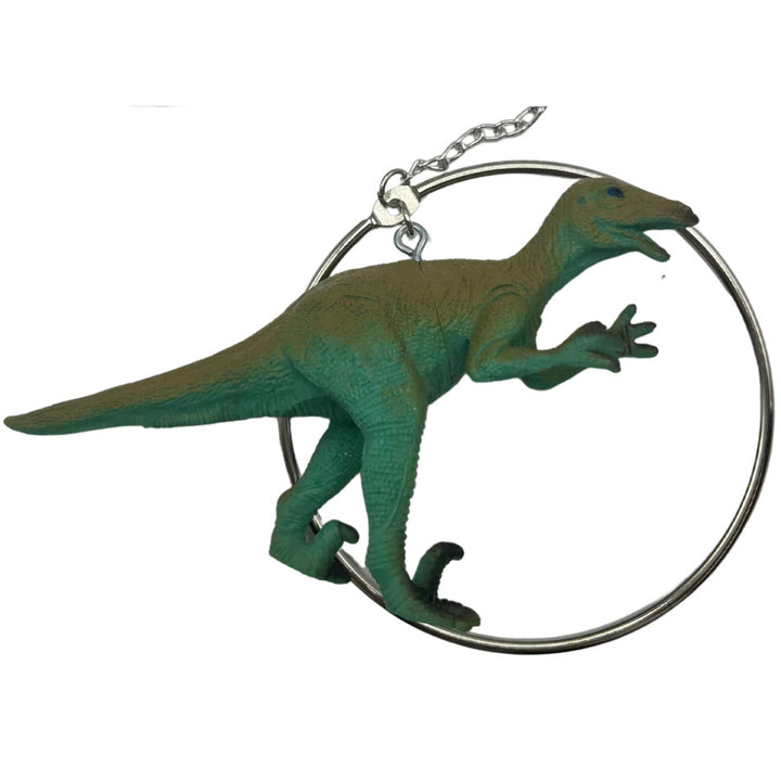 Turquoise Dinosaur Figurine