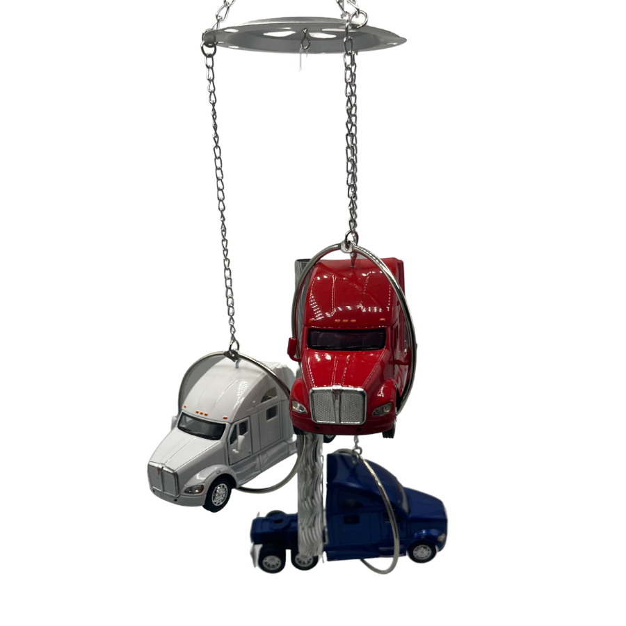 Semi Truck Wind Chime Good Quality and Handmade Wind Chime Perfect