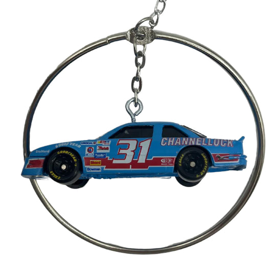 Blue NASCAR Figurine