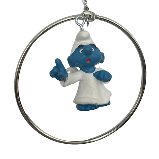 Angel Smurf Figurine 