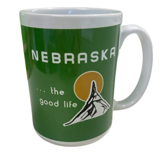 Nebraska The Good Life Mug | History Nebraska | 15 oz.