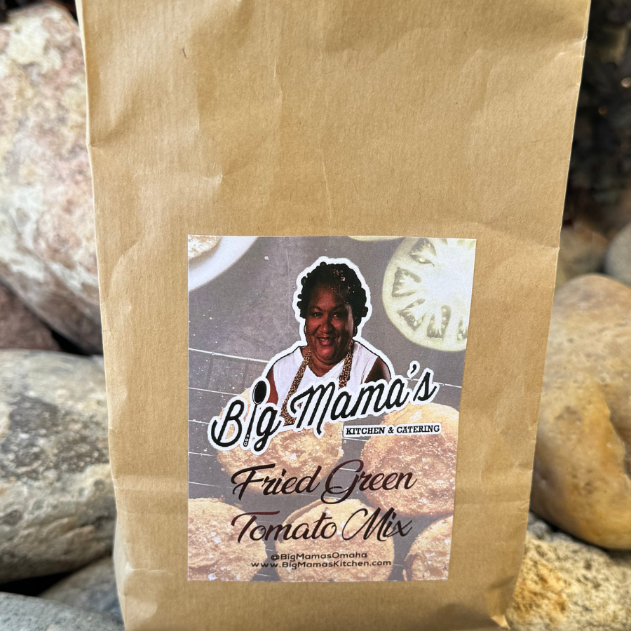 Fried Green Tomato Mix | 1.3 lb. | Southern Fried Traditions | Made in Omaha, NE | Big Mama's Kitchen & Katering