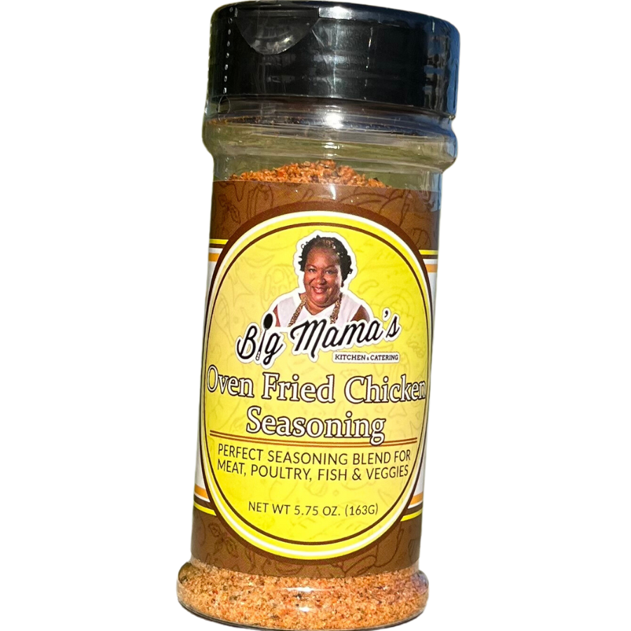 Oven Fried Chicken Seasoning | Pack of 3 | 5.75 oz. | Crispy Chicken How You Like It | Made in Omaha, NE | Big Mama's Kitchen & Catering