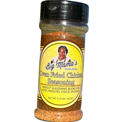 Oven Fried Chicken Seasoning | Big Mama's Savory Oven Fry Seasoning | Crispy Chicken How You Like it | Multipurpose Seasoning | 5.75 oz | 3 Pack | Shipping Included