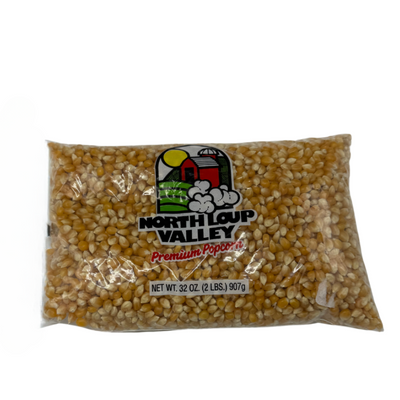 All Natural Yellow Un-Popped Popcorn | Non GMO & Gluten Free Snack | Perfect Movie Night Snack | Popcorn County USA | 2 lb bag | 3 Pack | Shipping Included
