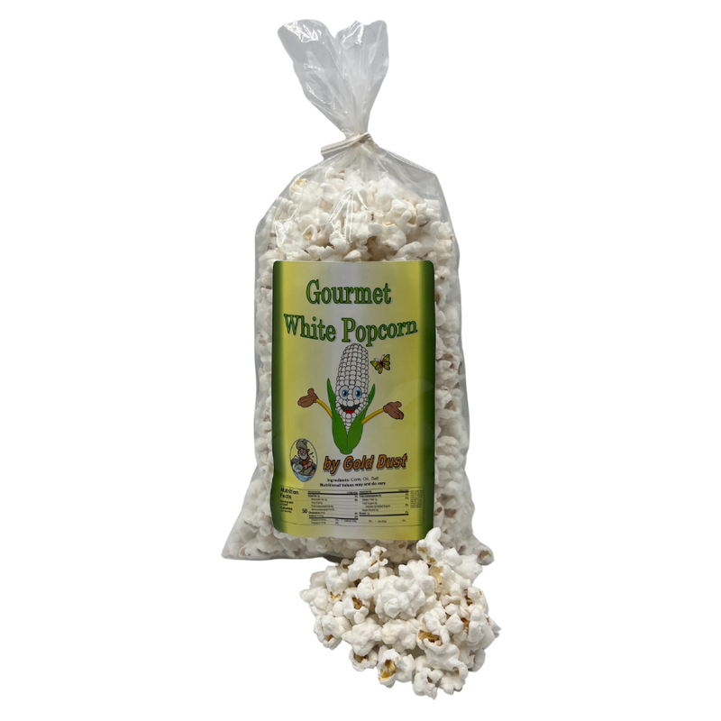 White Butterfly Popped Gourmet Popcorn | 1.5 oz. Bag | Snack Size Bag | Healthy Snack | All Natural | Fluffy and Freshly Popped Popcorn Kernels | Savory Snack | Fresh Nebraska Popcorn | 4 Pack | Shipping Included