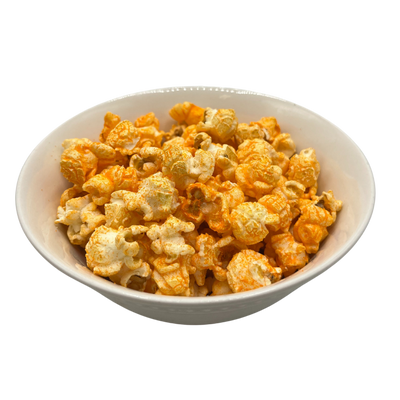 Cheddar Cheese Popped Popcorn | Gourmet | 2 oz. bag | 4 Pack | All Natural | Non-GMO | Made with Corn Oil  | Light and Fluffy Popped Kernels | On The Go Snack | Made in Nebraska | Shipping Included